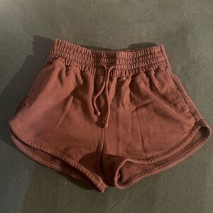 Abercrombie fleece shorts- small!